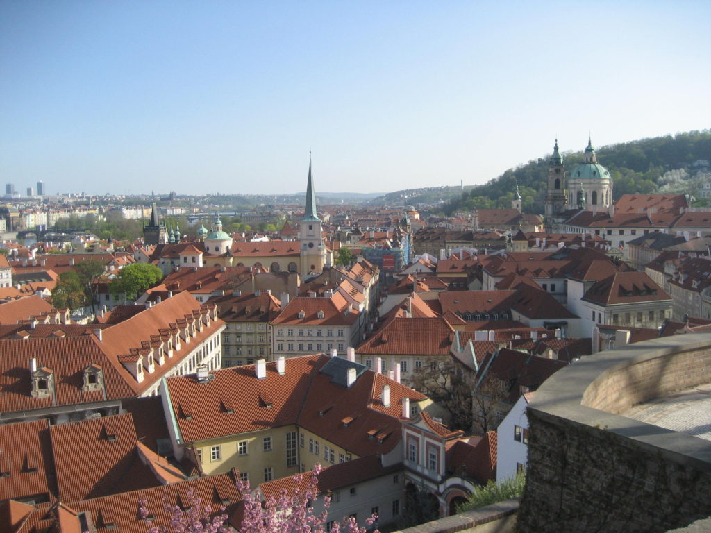 View of Lesser Town, Malá Strana, Prague