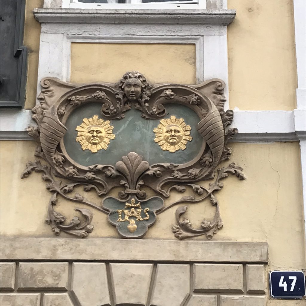 Prague House Sign