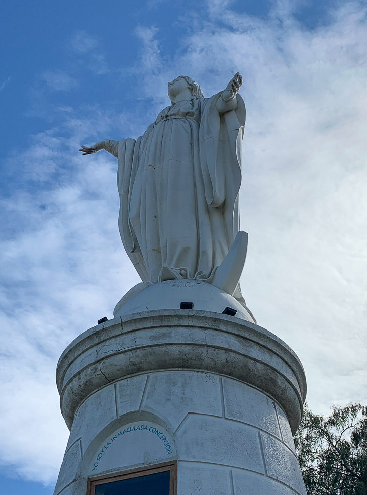 Cerro-San-Cristobal-Virgin-Mary-Statue